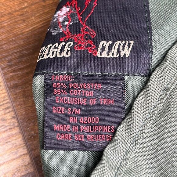 Eagle Claw Fishing Vest Size S/M Green Performance Fishing Gear Tactical - Picture 7 of 7